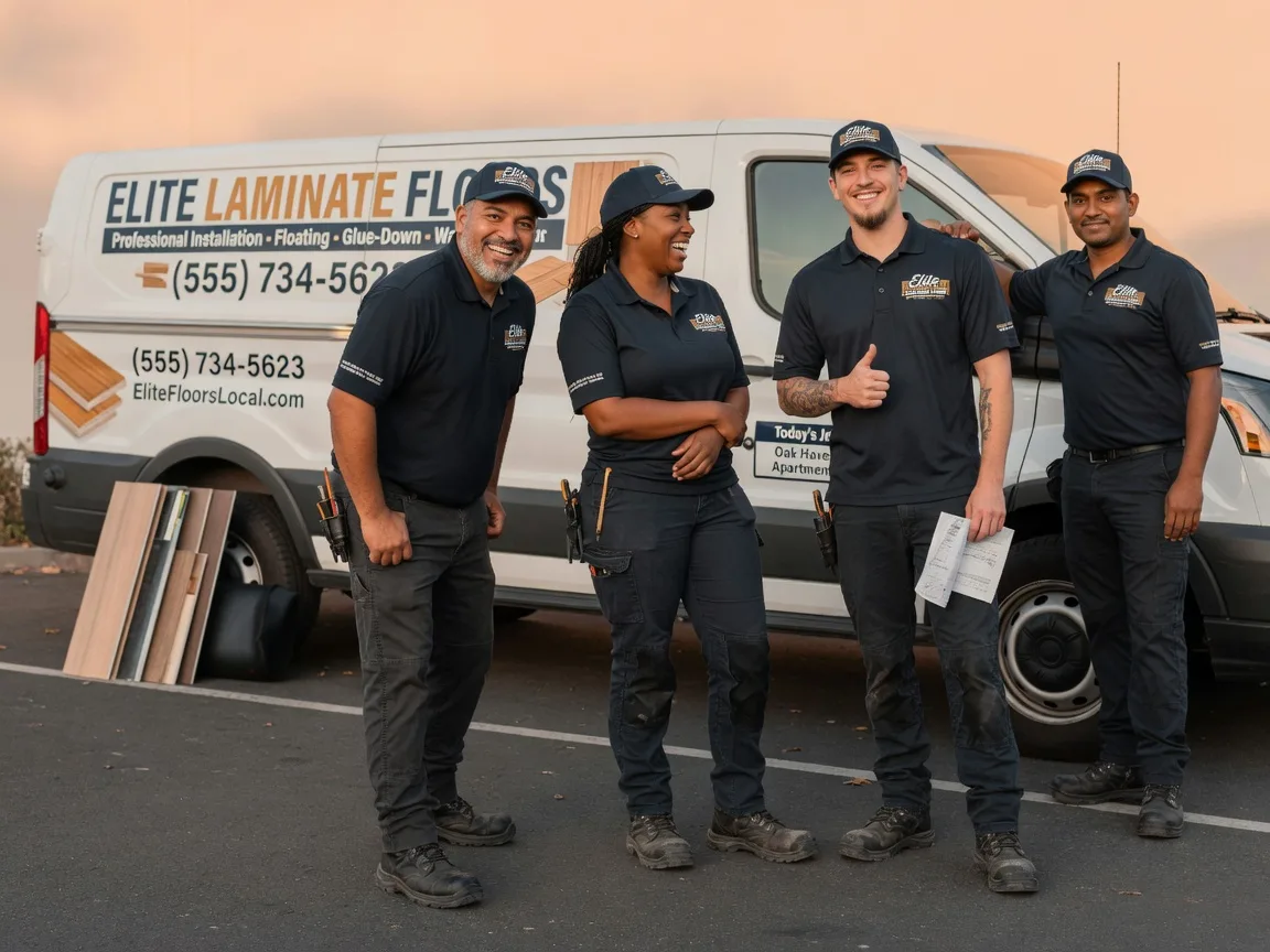 Laminate flooring installation company in Mansfield, SD